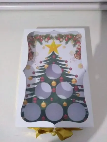 Arquivo Caixa Arvore para Doces de Natal *Studio*