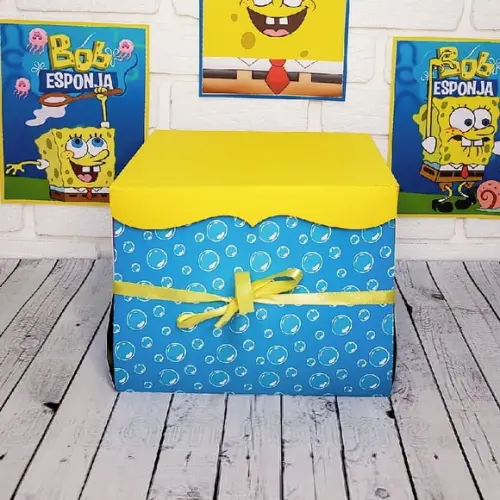 Arquivo Caixa Cenário - Bob Esponja *STUDIO/PDF
