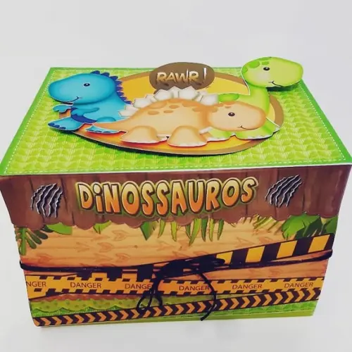 Arquivo caixa cenario Dinossauro - Cute - baby *Studio/PDF