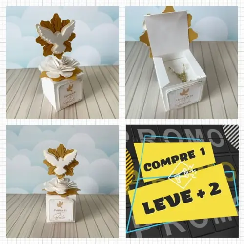Arquivo Caixa Cubo Terço Lembrancinha Batizado Studio/pdf