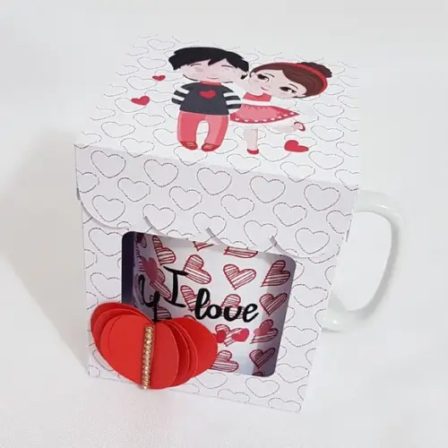 Arquivo Caixa para Caneca - Dia dos namorados **Studio/PDF