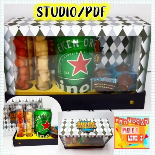 Arquivo Caixa Para Cerveja E Doces -dia Dos Pais *studio/pdf