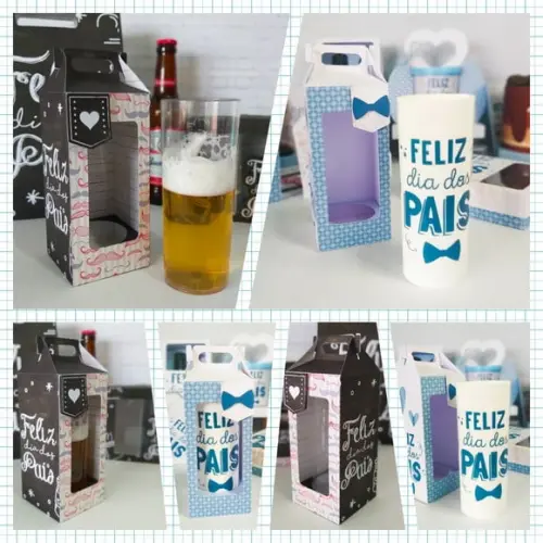 Arquivo Caixa para Copo Long Drink -Dia dos Pais *Studio/PDF
