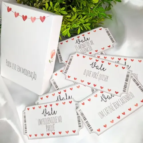 Arquivo caixa Vales do Amor Dia dos namorados Studio/PDF