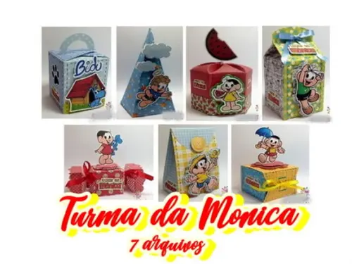 Arquivo corte Turma da Mônica em Studio