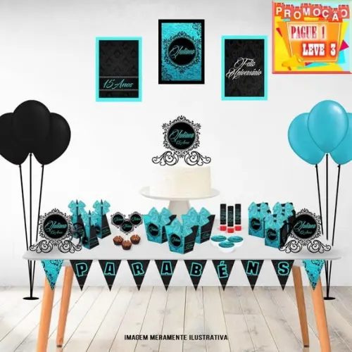 Arquivo de corte 15 Anos - Tiffany *Studio/PDF