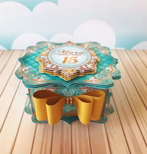 Arquivo de corte 15 Anos -Tiffany com Dourado Studio/PDF/PNG