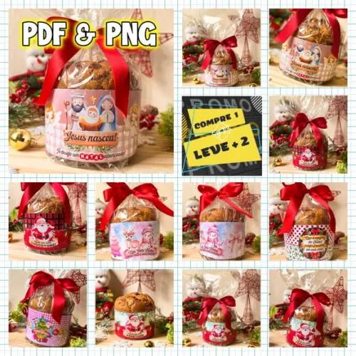 Arquivo de Corte 6 Cintas p/ Panetones 400g Natal Studio pdf