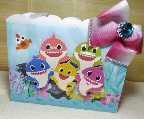 Arquivo de corte Baby Shark Menina/Girl PDF/STUDIO