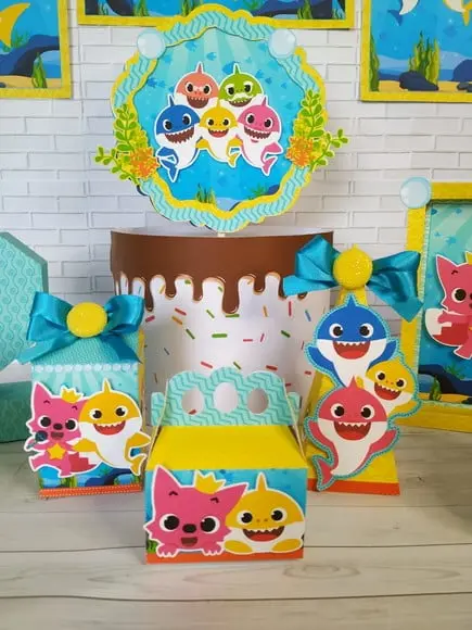 Arquivo de corte Baby Shark PDF/STUDIO