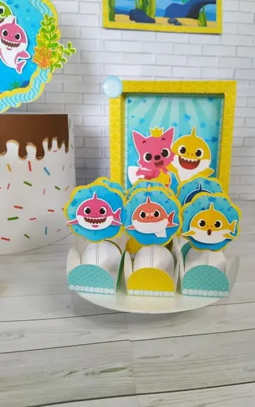 Arquivo de corte Baby Shark PDF/STUDIO