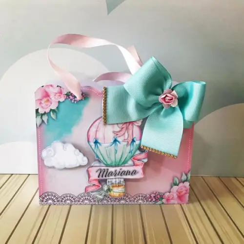 Arquivo de corte Balão menina Studio/PDF/PNG