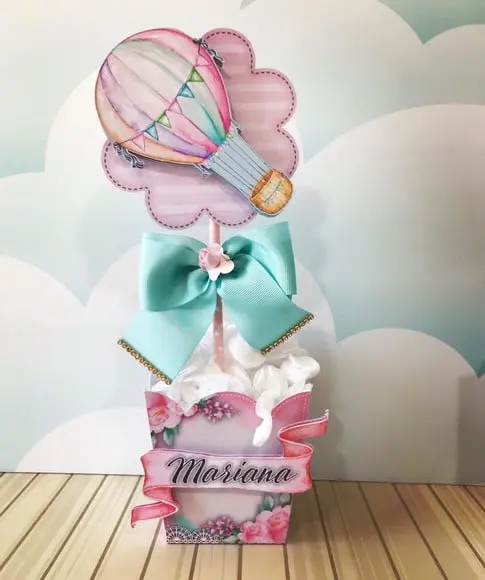Arquivo de corte Balão menina Studio/PDF/PNG