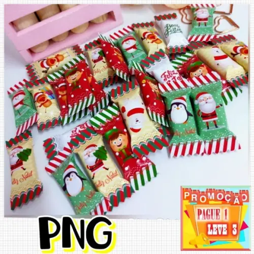 Arquivo de Corte Balinhas Natal *png