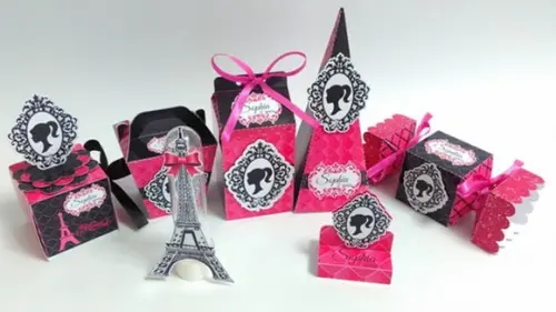Arquivo de corte Barbie Paris Studio