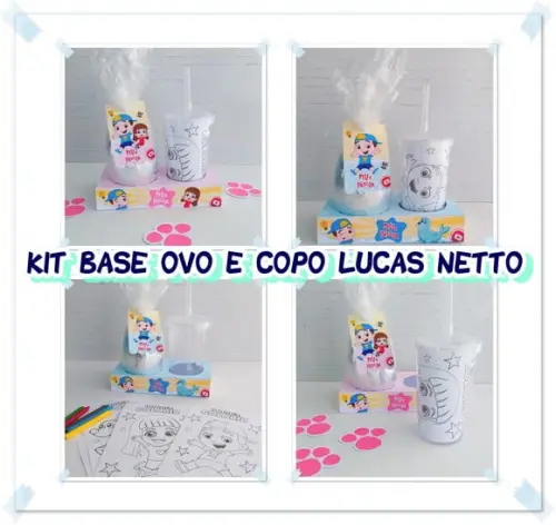 Arquivo de corte Base Ovo e Copo Páscoa Lucas Neto PDF