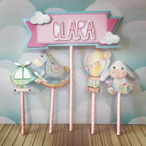 Arquivo de corte Brinquedos - Menina STUDIO/PDF/PNG