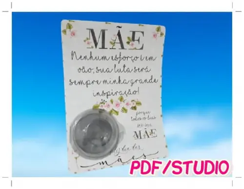 Arquivo de corte Caixa - Dia das Mães Studio/JPG