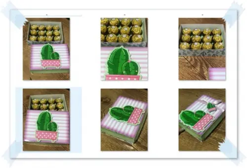 Arquivo de corte caixa 12 doces - Dia das Mães Studio
