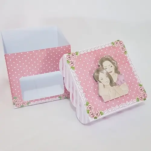 Arquivo de corte Caixa Bolo no Pote - Dia das Mãe Studio/PDF