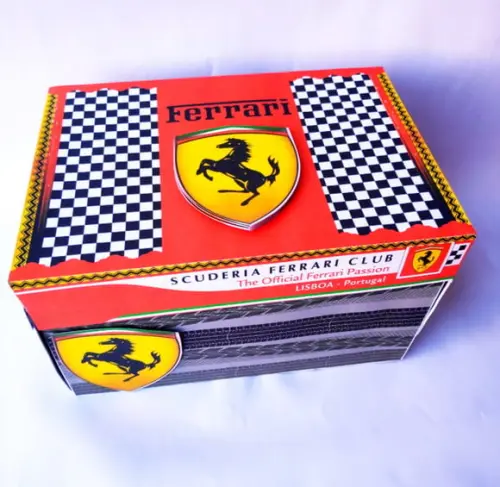 Arquivo de corte Caixa Cenário - Ferrari *STUDIO/PDF
