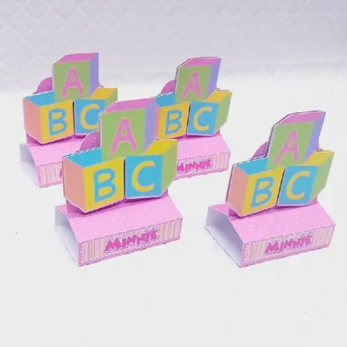 Arquivo de corte Caixa Cenário - Minnie *STUDIO/PDF
