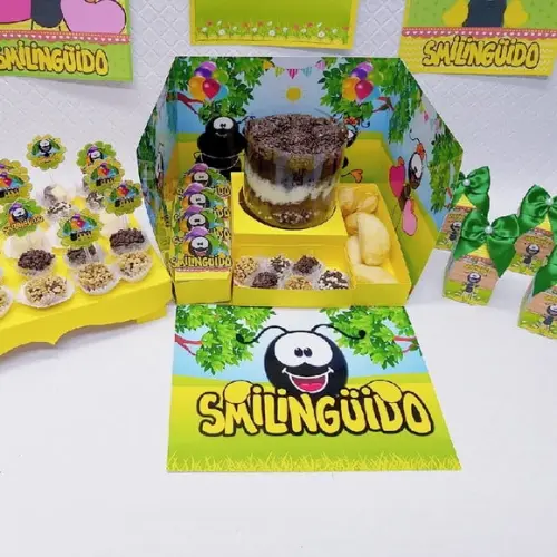Arquivo de corte Caixa Cenário - Smilinguido *STUDIO/PDF