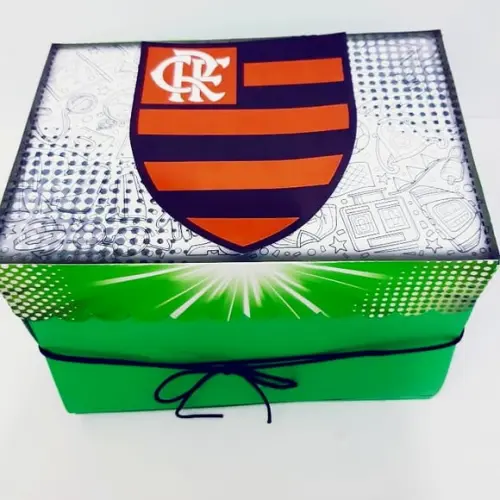Arquivo de corte Caixa Cenário Futebol *Studio/PDF