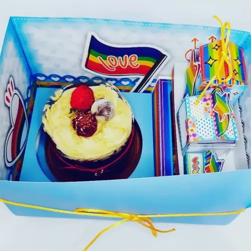 Arquivo de corte Caixa Cenário LGBT - Pride *Studio/PDF