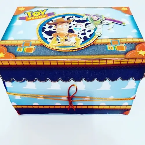 Arquivo de corte Caixa cenário Toy Story *Studio/PDF