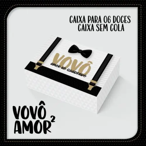 Arquivo de corte Caixa de doces - Dia dos Avós *Studio*