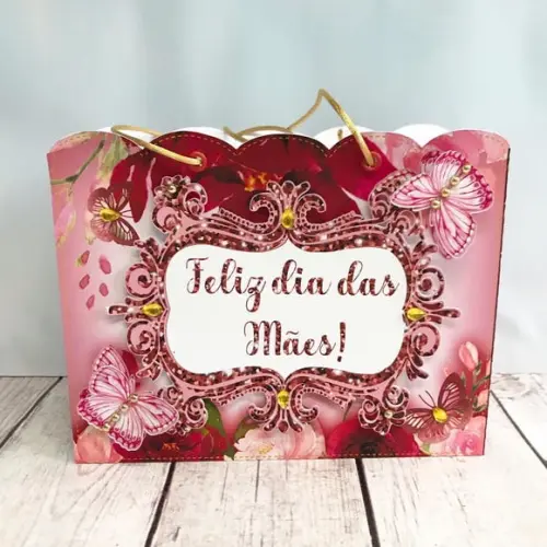 Arquivo de Corte Caixa Dia das Mães Borboleta Studio/pdf/