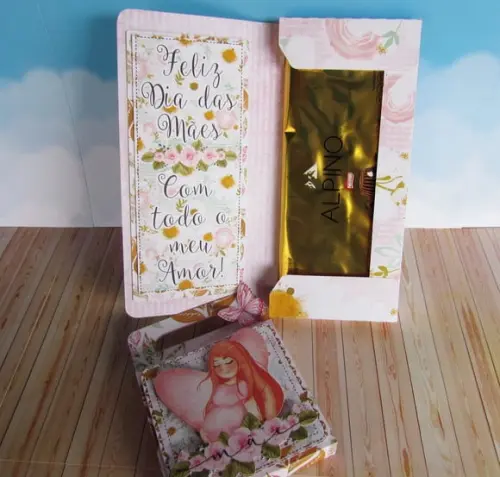 Arquivo de corte Caixa Dia das Mães Studio/PDF