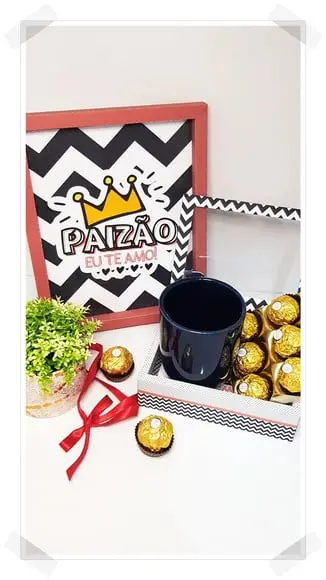 Arquivo de corte caixa Dia dos Pais *Studio/PDF*