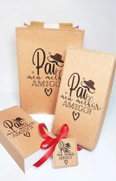 Arquivo de corte caixa Dia dos Pais *Studio/PDF*
