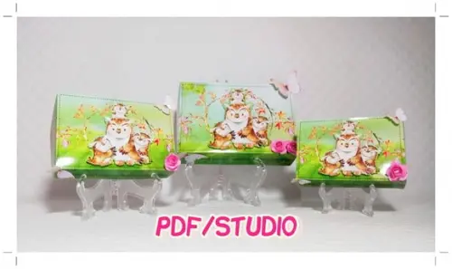 Arquivo de corte Caixa doces Dia das Mães *Studio/PDF