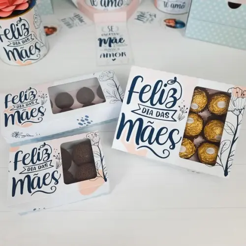 Arquivo de corte Caixa doces Dia das Mães *Studio/PDF*