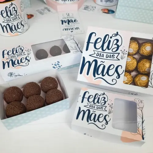 Arquivo de corte Caixa doces Dia das Mães *Studio/PDF*