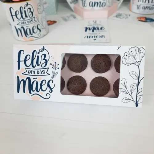 Arquivo de corte Caixa doces Dia das Mães *Studio/PDF*