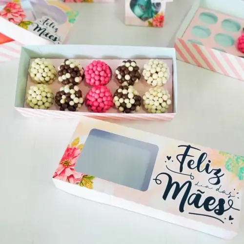 Arquivo de corte Caixa doces Dia das Mães *Studio/PDF*