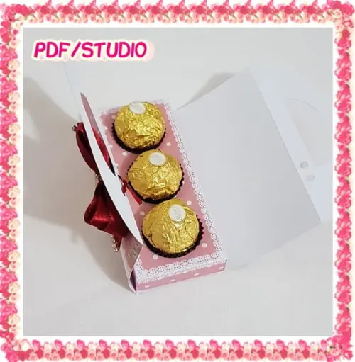 Arquivo de corte Caixa doces Dia das Mães Studio/PDF
