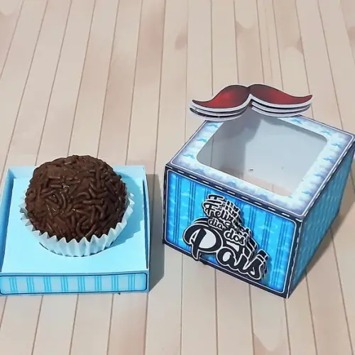 Arquivo de corte caixa doces Dia dos Pais *Studio/PDF/PNG*