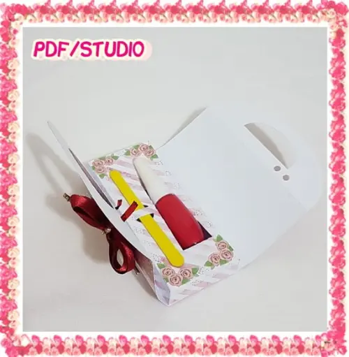 Arquivo de corte Caixa esmalte Dia das Mães Studio/PDF