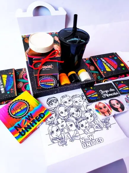 Arquivo De Corte Caixa Maleta Now United *studio/pdf
