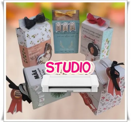 Arquivo de corte Caixa Milk Dia das Mães Studio