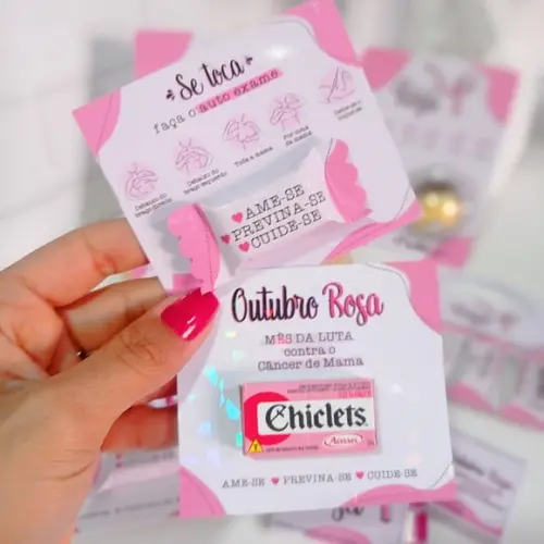 Arquivo de corte Caixa Outubro Rosa *Studio/PDF/PNG