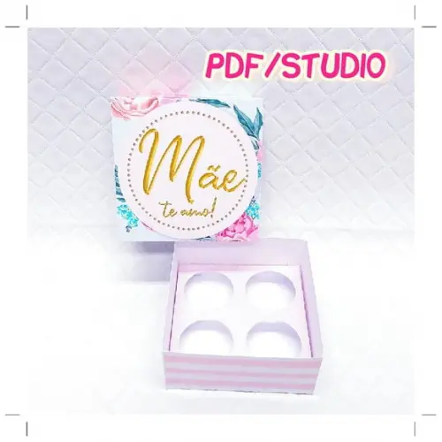 Arquivo de corte Caixas Dia das Mães ***Studio/PDF