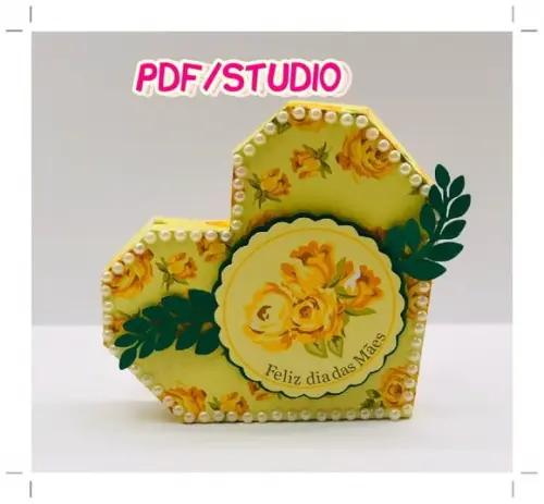 Arquivo de corte Caixas Dia das Mães Studio/PDF