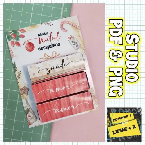 Arquivo de Corte Card para 3 Bis Natal