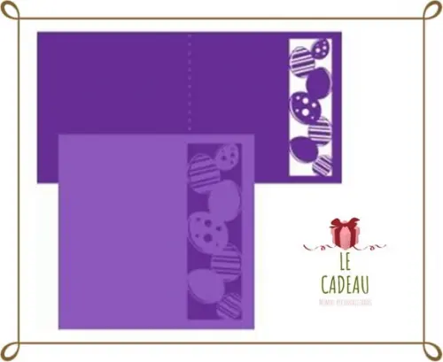 Arquivo de corte cartão de pascoa Studio